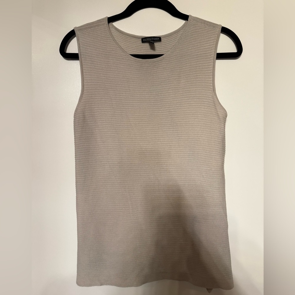 Eileen Fisher Women's Cream Tank Top